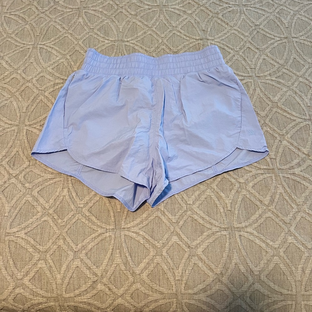 All in motion light blue crinkle shorts M